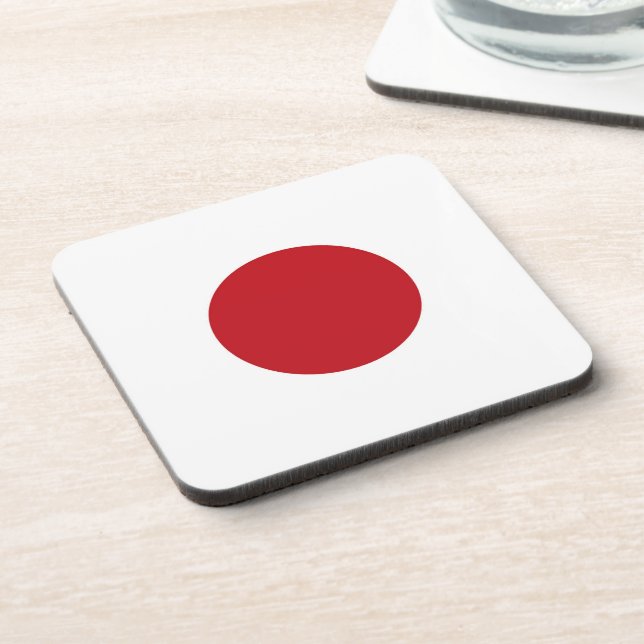 Japan flag coaster (Left Side)