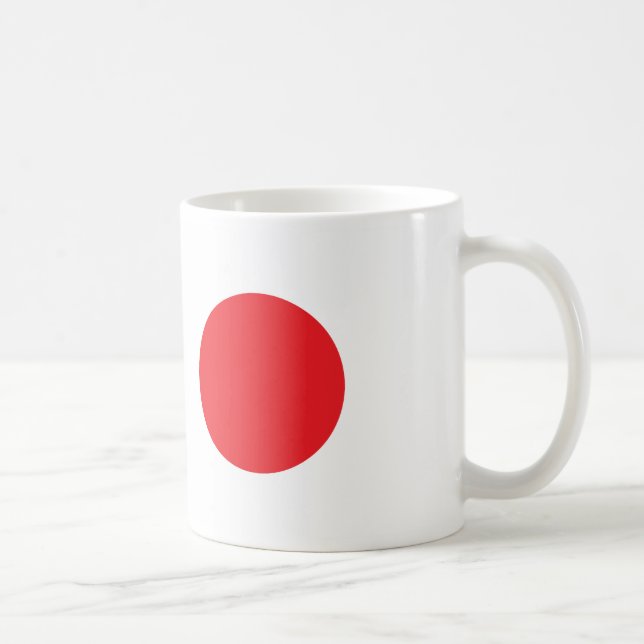 Japan flag coffee mug (Right)
