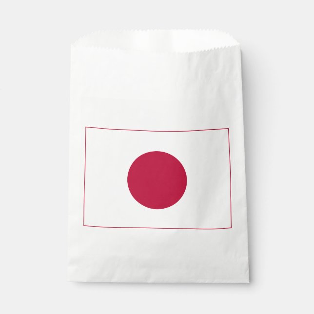 Japan Flag Favour Bag (Front)