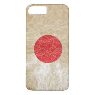 Japan Flag in Grunge iPhone 8 Plus/7 Plus Case