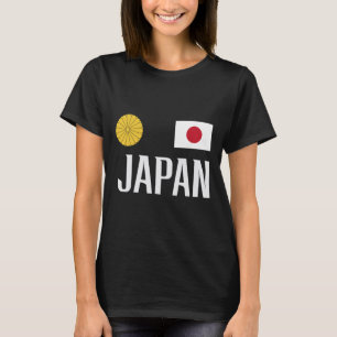 Japan Flag Japanese Footbyll Soccer Fan Men Women  T-Shirt
