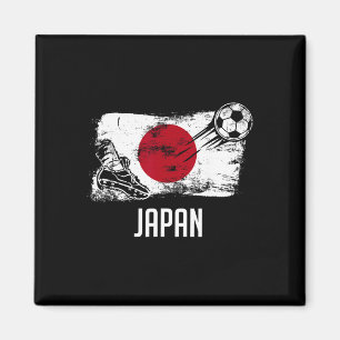Japan Flag Jersey Japanese Soccer Team Japanese Magnet