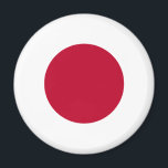 Japan Flag Magnet<br><div class="desc">Magnet with the flag of Japan.</div>