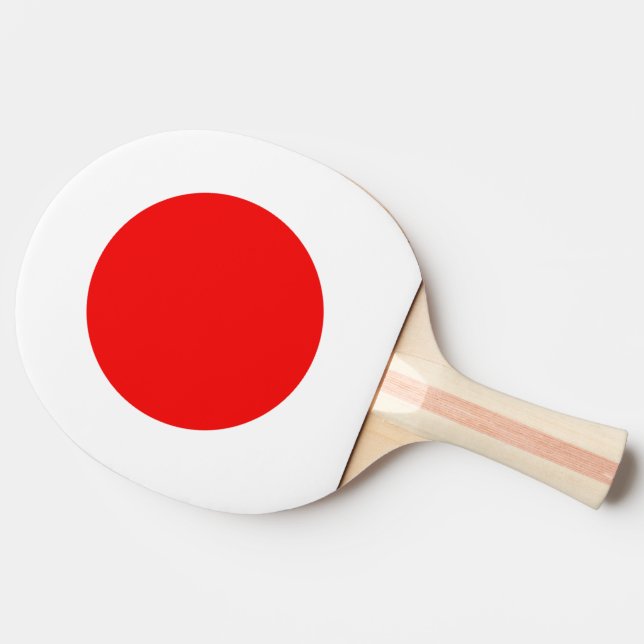 Japan Flag Ping Pong Paddle (Side)