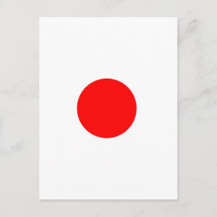 Japan Flag Postcard