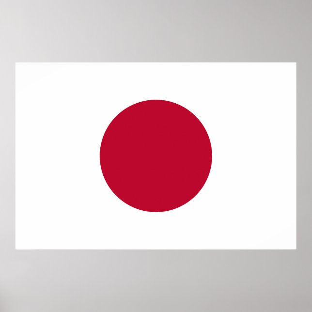Japan flag poster (Front)