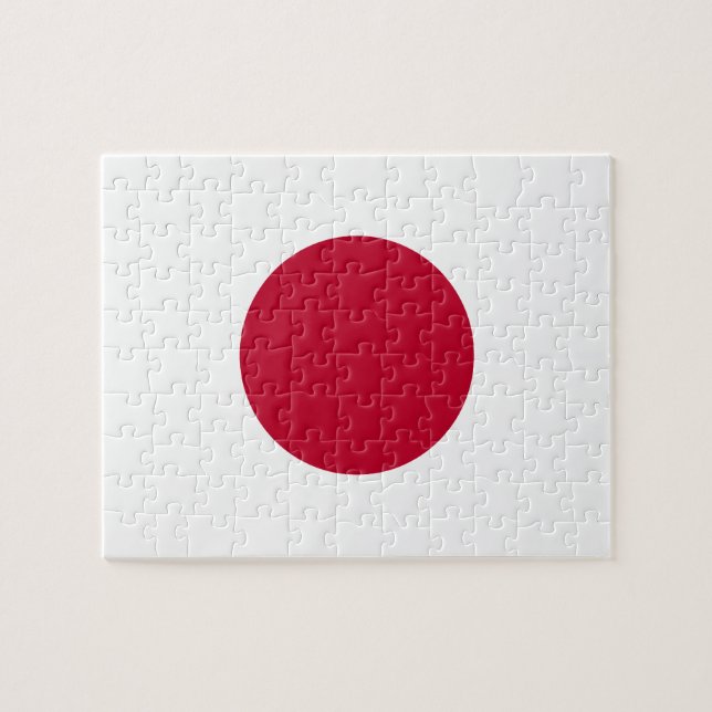 Japan Flag Puzzle (Horizontal)