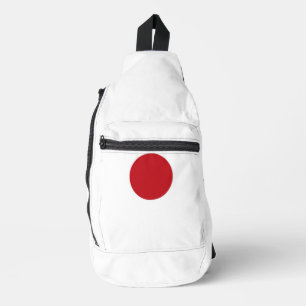 Japan flag sling bag