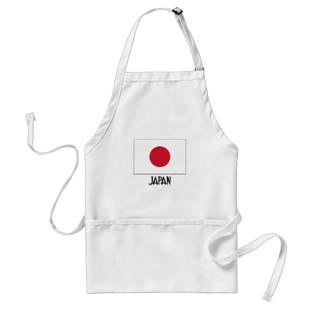 Japan Flag Standard Apron (Front)