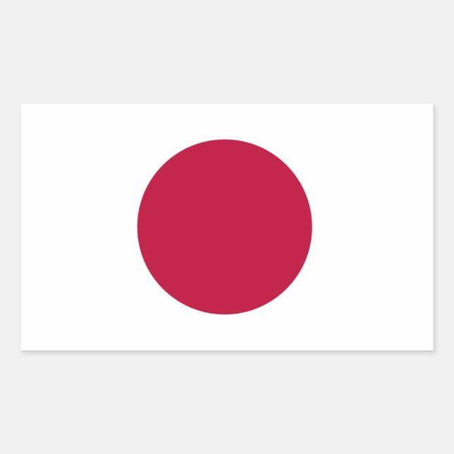 Japan Flag Sticker (Front)