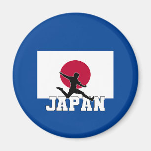 Japan Football Soccer National Team Magnet
