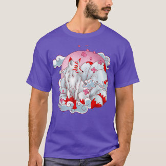 Japan Fox Moon T-Shirt