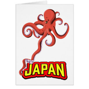 Japan Giant Squid cartoon