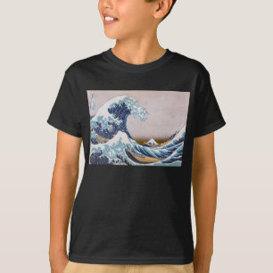 Japan Great Wave off Kanagawa: Tsunami Enemy Ships T-Shirt