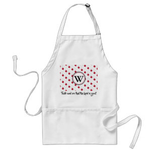 JAPAN HINOMARU Monogram Taste and See Psalm 34:8 Standard Apron
