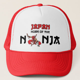 Japan Home Of The Ninja Trucker Hat