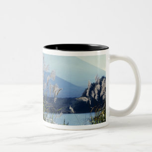 Japan, Honshu, Yamanashi Pref., Fuji-Hakone-Izu Two-Tone Coffee Mug