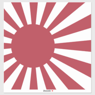 Japan Imperial Rising Sun Flag, Edo to WW2