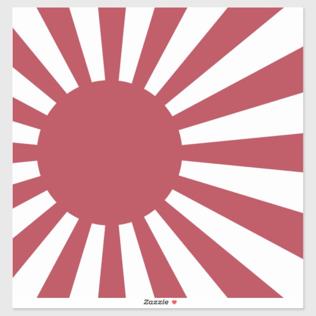 Japan Imperial Rising Sun Flag, Edo to WW2 (Sheet)
