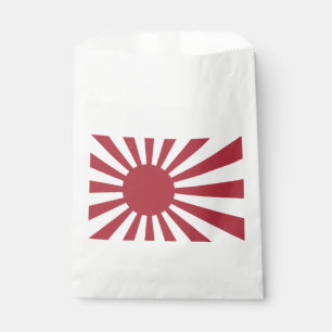 Japan Imperial Rising Sun Flag, Edo to WW2 Favour Bag