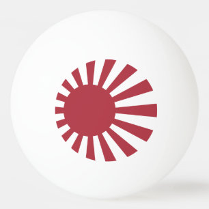 Japan Imperial Rising Sun Flag, Edo to WW2 Ping Pong Ball
