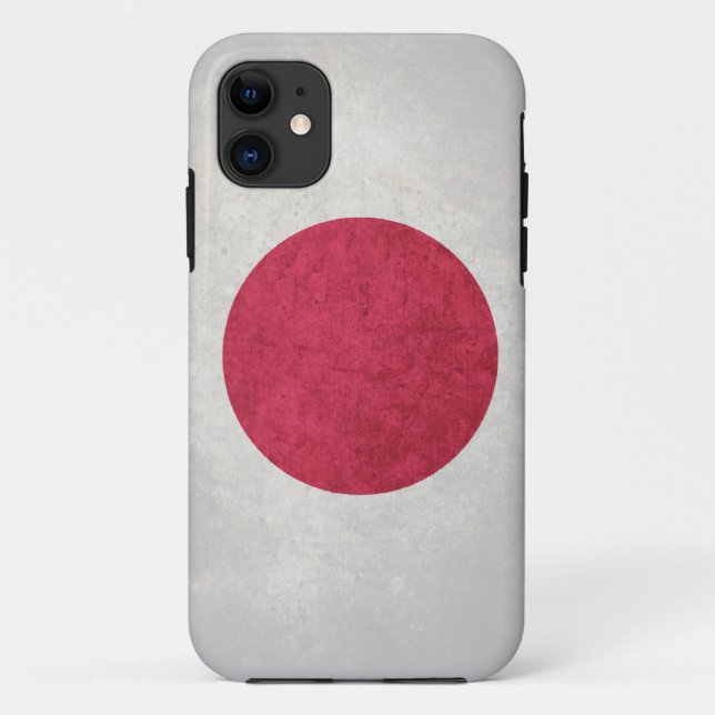 Japan; Japanese Flag Case-Mate iPhone Case (Back)