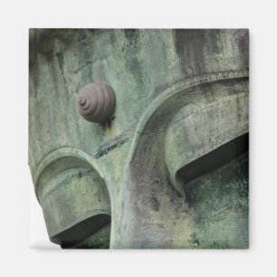 Japan, Kamakura. The Great Buddha of Kamakura, a Magnet