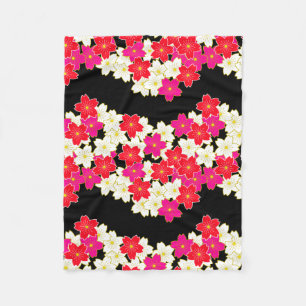 japan kimono styled pattern blanket