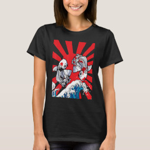 Japan Koi Japanese Fish Cherry Blossom 36 T-Shirt