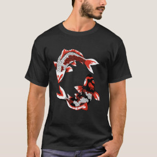 Japan Koi Japanese Fish Cherry Blossom 37 T-Shirt