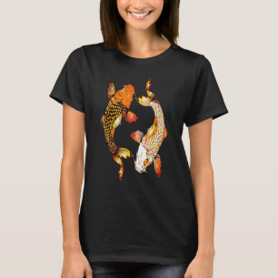 Japan Koi Japanese Fish Cherry Blossom 42 T-Shirt