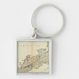 Japan, Korea Key Ring