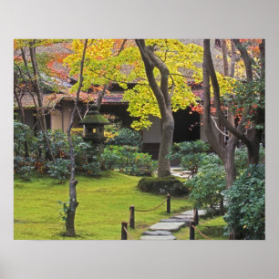 Japan, Kyoto, Arashiyama, Okochi Sanso Poster