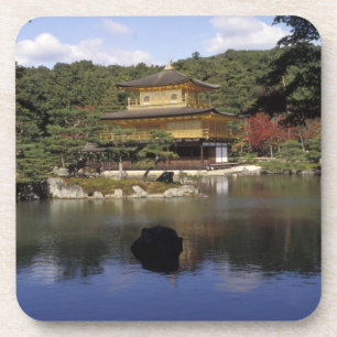 Japan, Kyoto, Golden Pavilion, Zen Temple Coaster