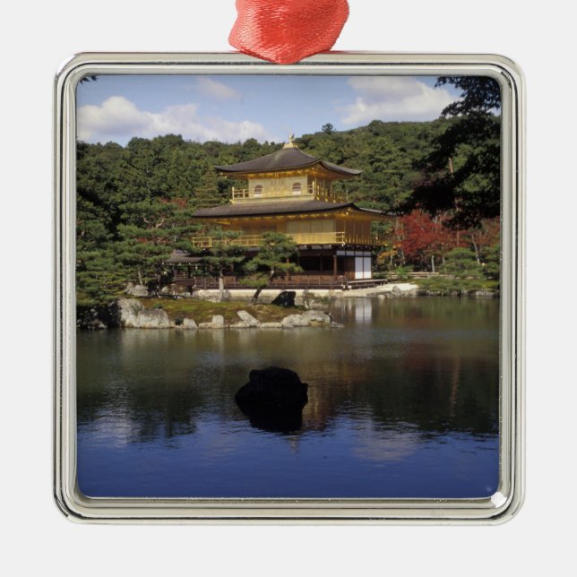 Japan, Kyoto, Golden Pavilion, Zen Temple Metal Ornament (Front)