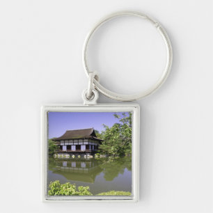 Japan, Kyoto, Japanese Garden of Heian Shrine Key Ring
