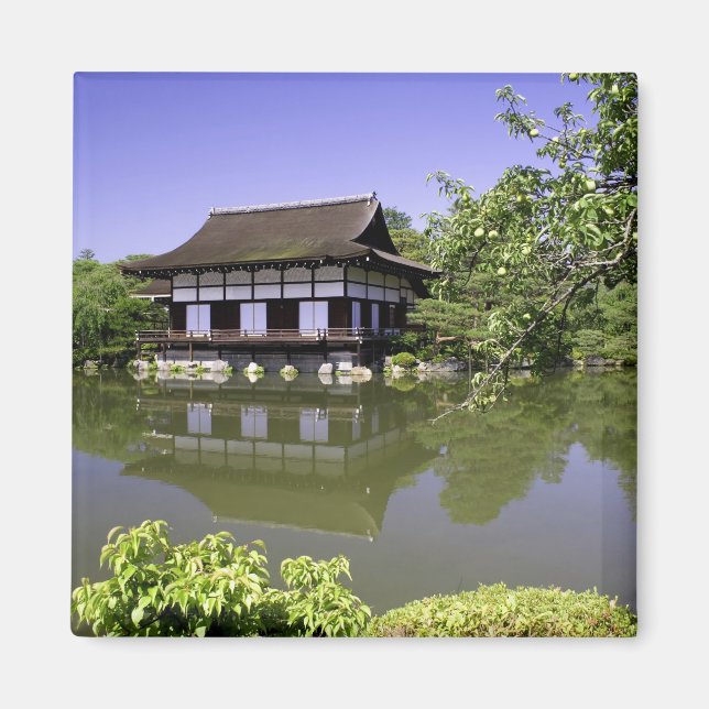 Japan, Kyoto, Japanese Garden of Heian Shrine Magnet (Front)