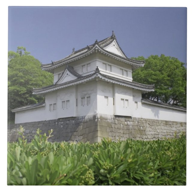 Japan, Kyoto, Nijo Castle Tile (Front)