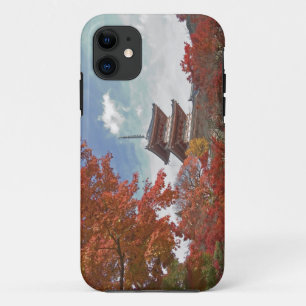 Japan, Kyoto, Pagoda in Autumn colour iPhone 11 Case