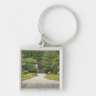 Japan, Kyoto, Sennyuji Temple Garden Key Ring
