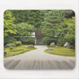 Japan, Kyoto, Sennyuji Temple Garden Mouse Pad