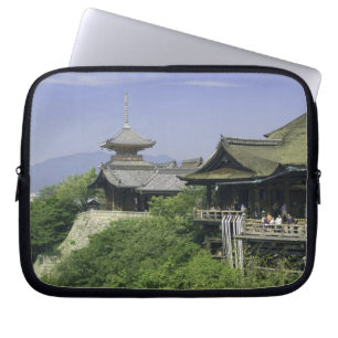 Japan, Kyoto, The View from Kiyomizu Temple Laptop Sleeve