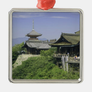 Japan, Kyoto, The View from Kiyomizu Temple Metal Tree Decoration