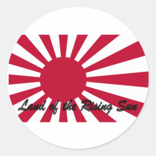 Japan - Land of the Rising sun Classic Round Sticker