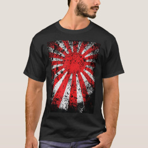 Japan Land Of The Rising Sun Nippon War Flag T-Shirt