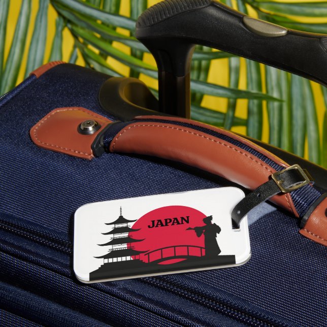 Japan Luggage Tag (Front Insitu 3)