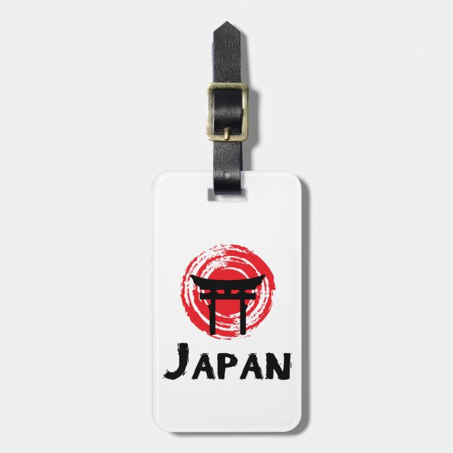 Japan Luggage Tag (Front Vertical)