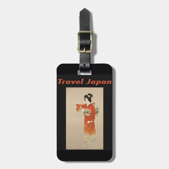Japan Luggage Tag (Front Vertical)