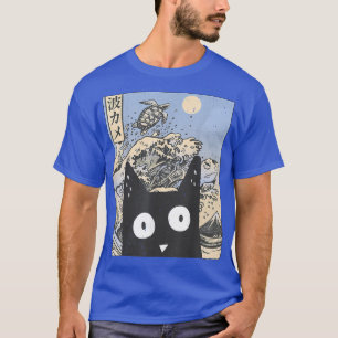 Japan Manga Harajuku Otaku Graphic Artwork Turtle T-Shirt