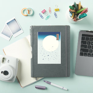 Japan moonlight swallows